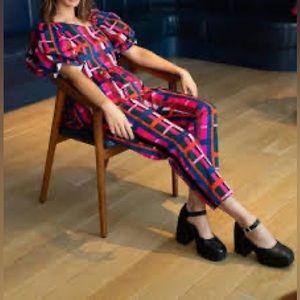 CROSBY by Mollie Burch “Sid pant in Plaid Please” size small and brand new!!